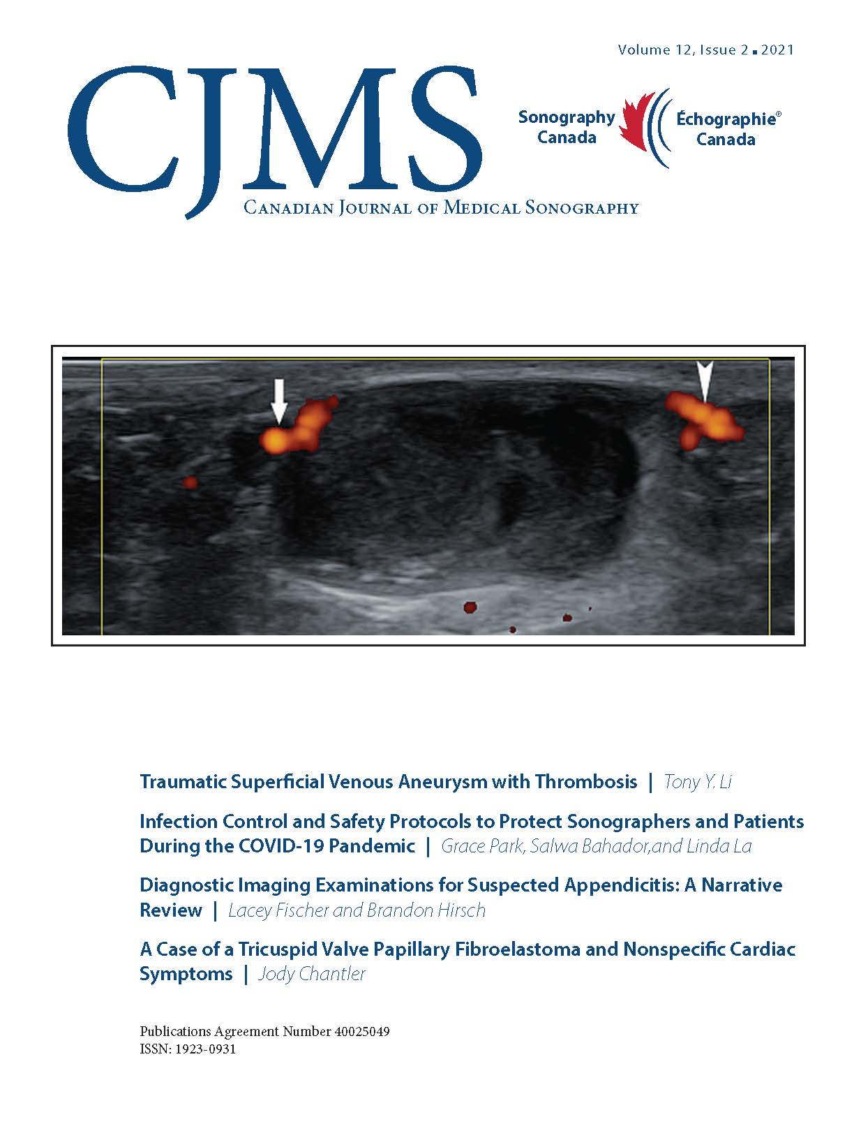 CJMS Volume 12 Issue 2 front page